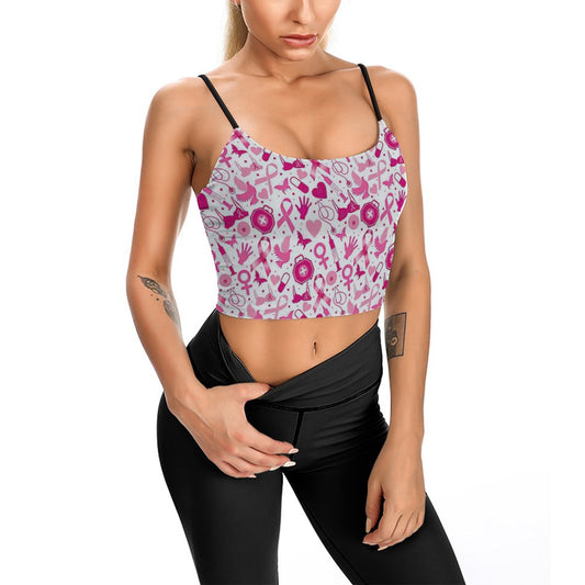 Breast Cancer Pink RibbonPrinted Camisole Breast Cancer Pink Ribbon