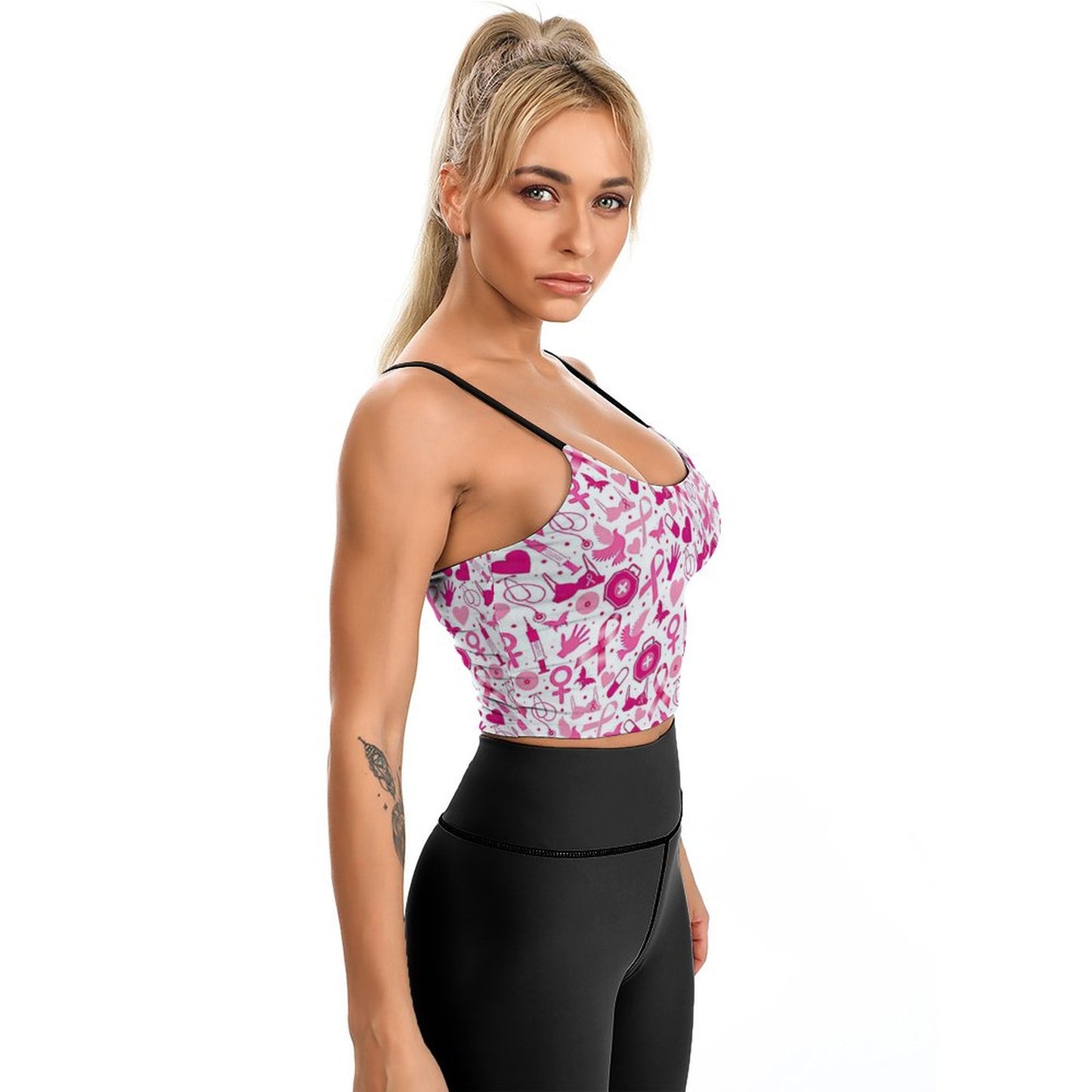 Breast Cancer Pink RibbonPrinted Camisole Breast Cancer Pink Ribbon