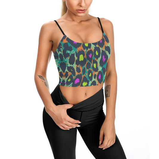 Colorful LeopardPrinted Camisole Colorful Leopard